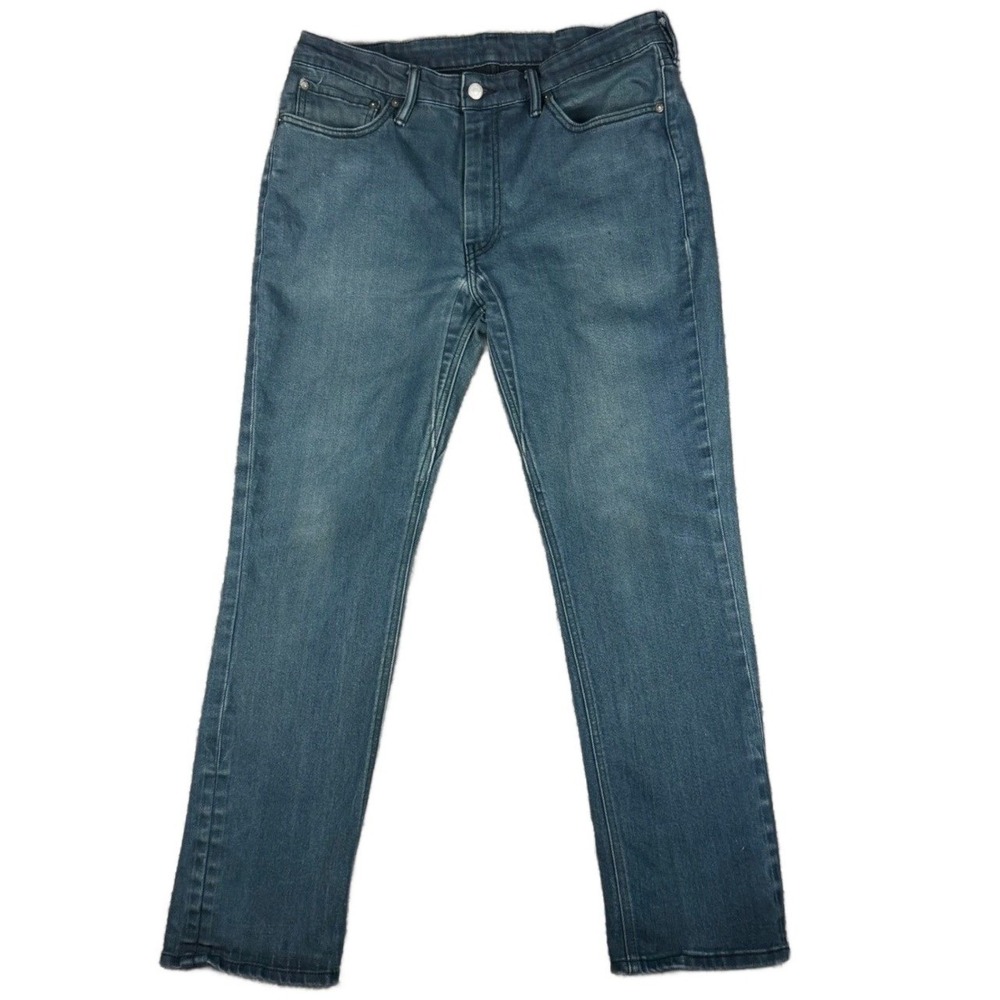 Levi's 511 Men's W34 L28‎ Slim Fit Stretch Blue Denim Jeans Medium Wash Pants